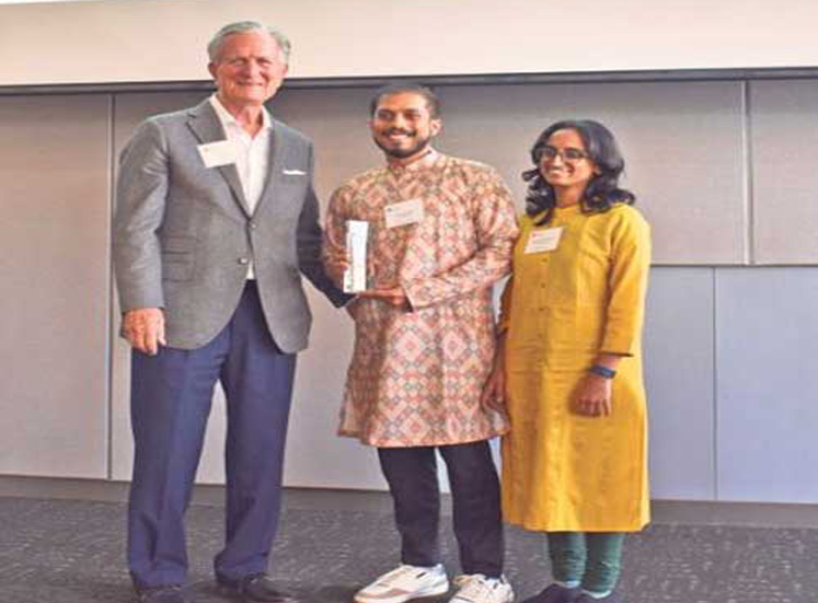 Mangalorean Shubham Ramesh Warnekar Wins Second Prize at Stanford Design Challenge 2024–25 Held in USA