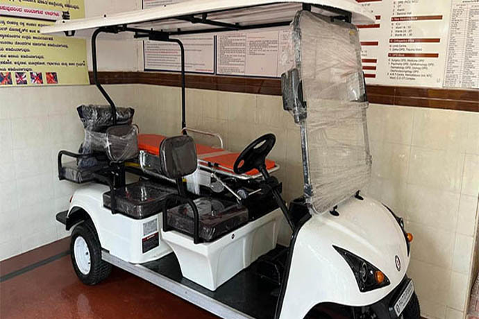 Wenlock Hospital in Mangalore Becomes The First Government Hospital in The State to Get Ambulance Buggy