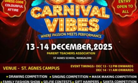 Two-day Grand Carnival Vibes 2025 Will be Held at St Agnes Campus on December 13 & 14: Check This Out