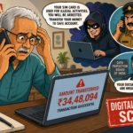 Be Aware – 66 Year Old Man from Mangalore Duped of ₹34.48 Lakh in ‘Digital Arrest’ Scam
