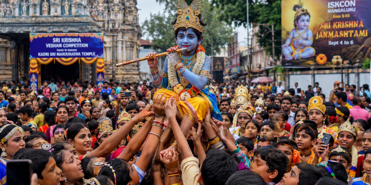 Mangalore Gears up for Grand Janmashtami Celebrations